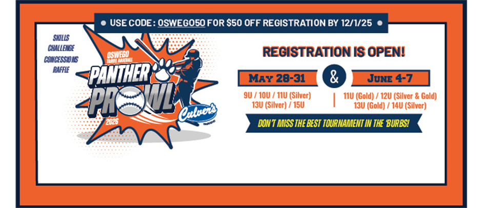 Registration for Panther Prowl